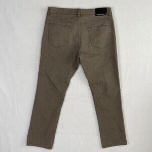 English Laundry Mens Brown Pants Casual Comfort Fit Denim Jeans 34W x 28L
